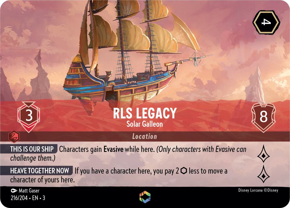 RLS Legacy - Solar Galleon (Enchanted) card image