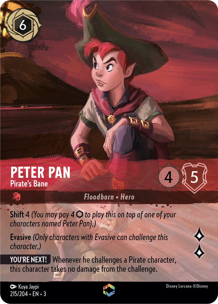 Peter Pan - Pirate's Bane (Enchanted) card image