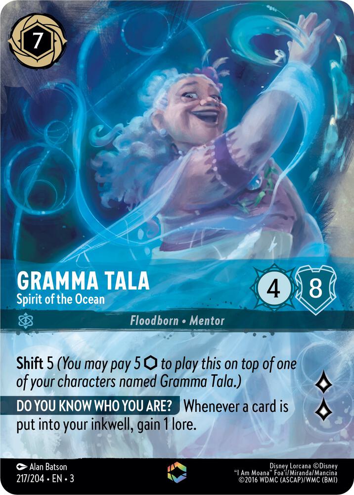 Gramma Tala - Spirit of the Ocean (Enchanted) card image