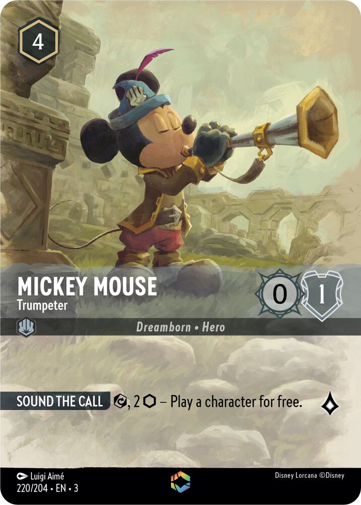 Mickey Mouse - Trumpeter (Enchanted) card image