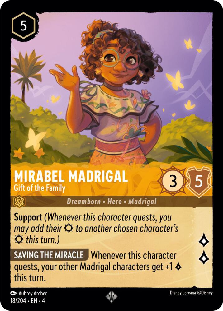 Mirabel Madrigal - Gift of the Family card image