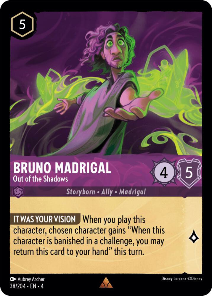 Bruno Madrigal - Out of the Shadows card image