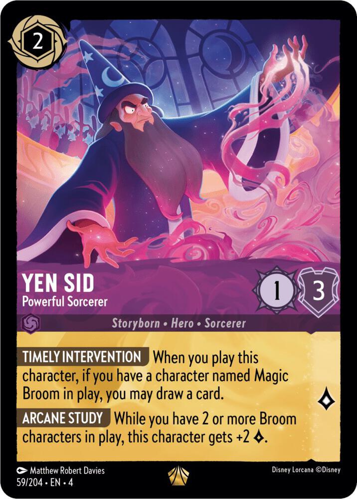 Yen Sid - Powerful Sorcerer card image