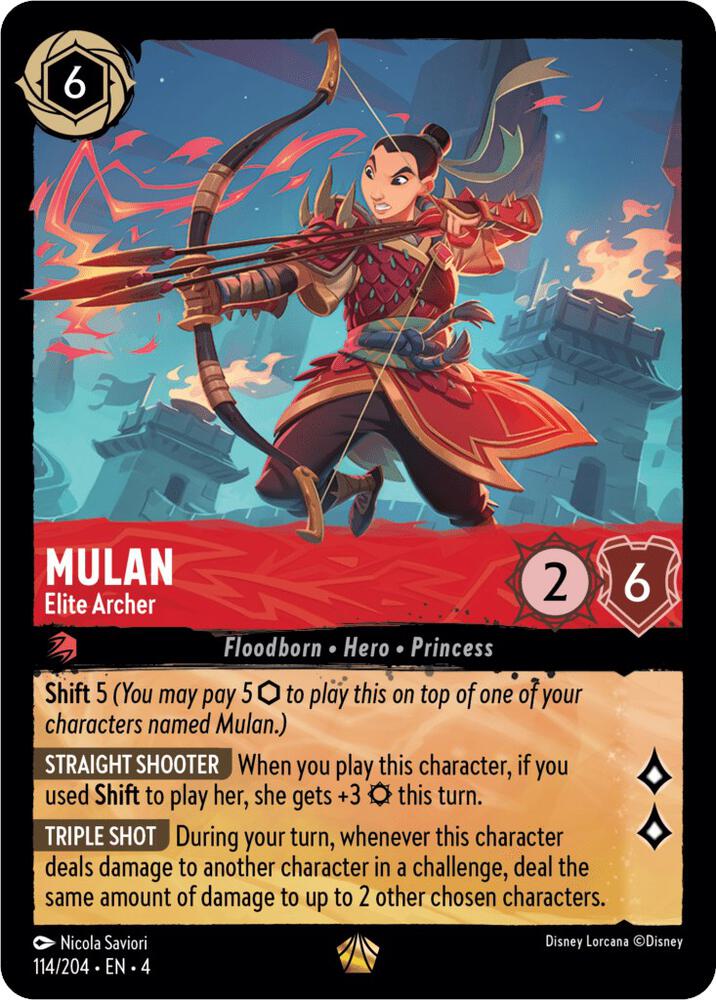 Mulan - Elite Archer card image