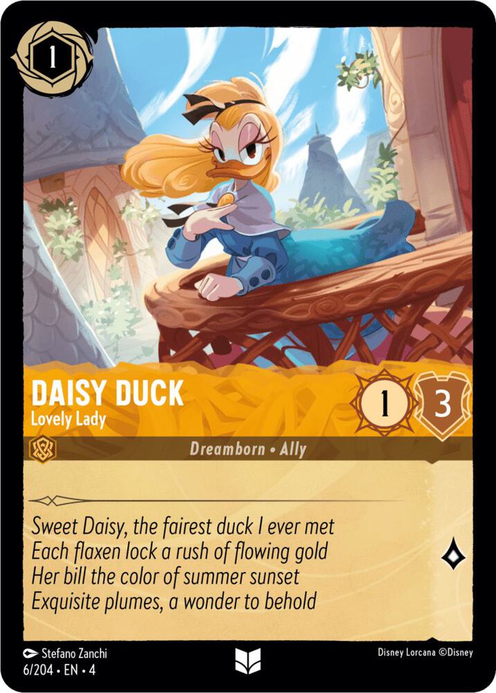 Daisy Duck - Lovely Lady card image