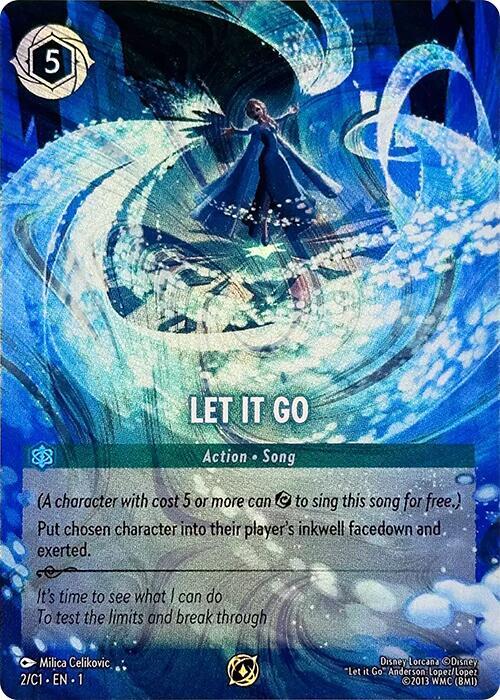 Let It Go (Disney Lorcana Challenge Top 128) card image