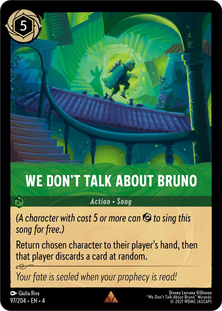 We Don't Talk About Bruno card image