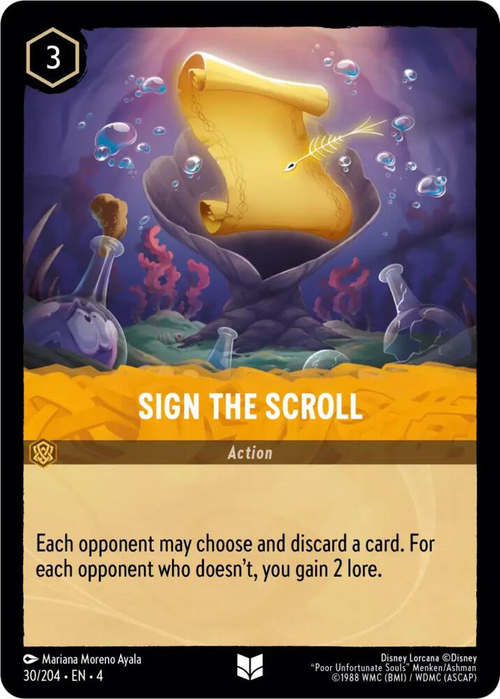 Sign the Scroll card image