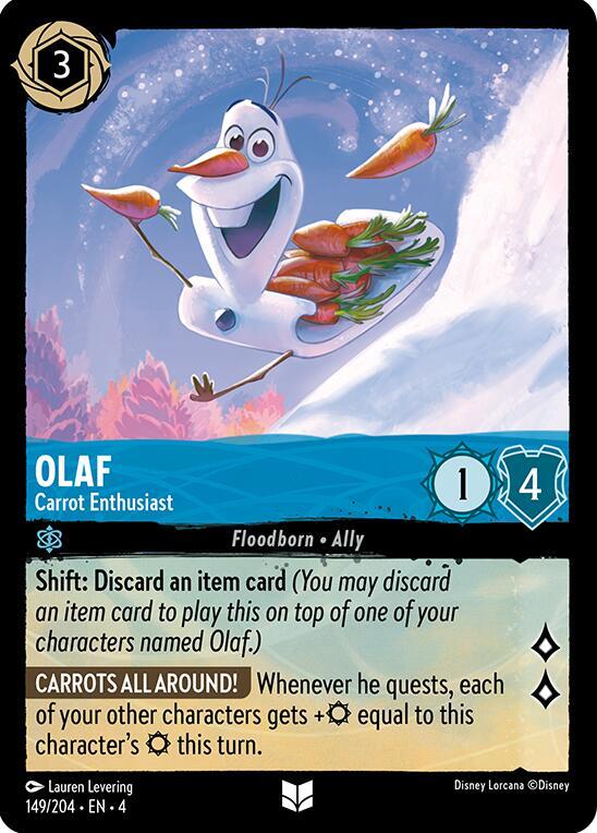 Olaf - Carrot Enthusiast card image