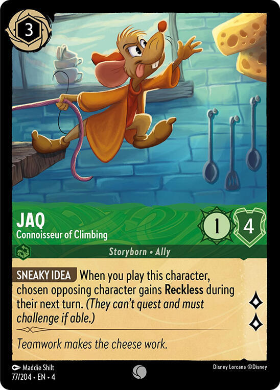 Jaq - Connoisseur of Climbing card image