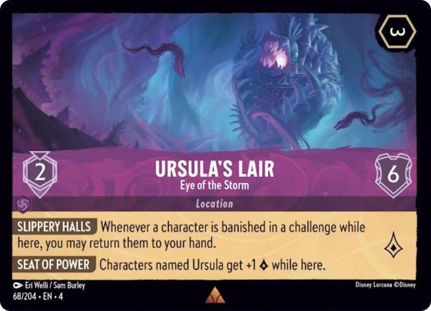 Ursula's Lair - Eye of the Storm card image
