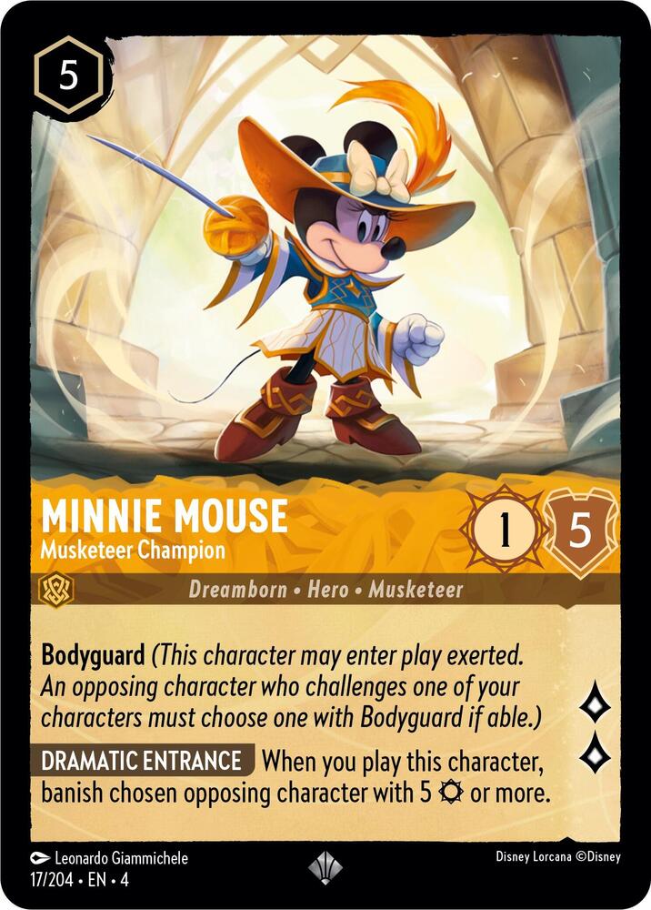 Minnie Mouse - Musketeer Champion card image