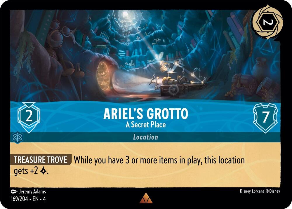 Ariel's Grotto - A Secret Place card image