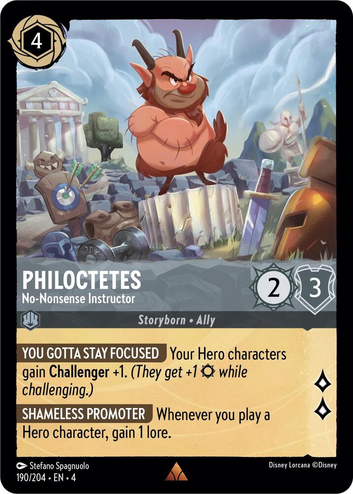 Philoctetes - No-Nonsense Instructor card image