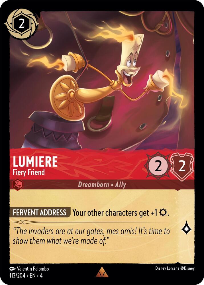 Lumiere - Fiery Friend card image