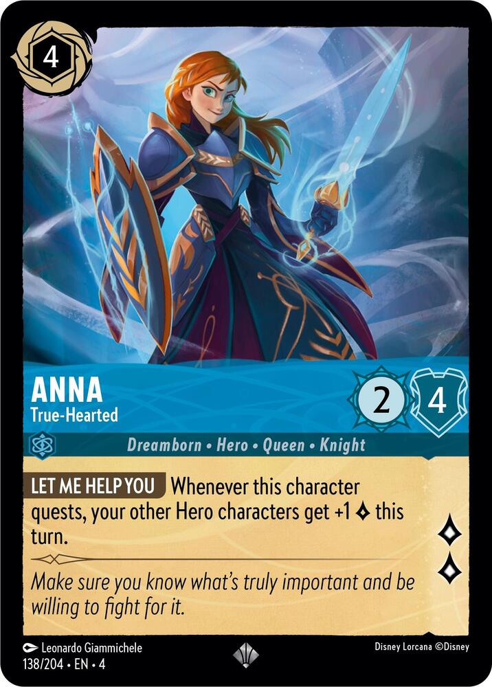 Anna - True-Hearted card image