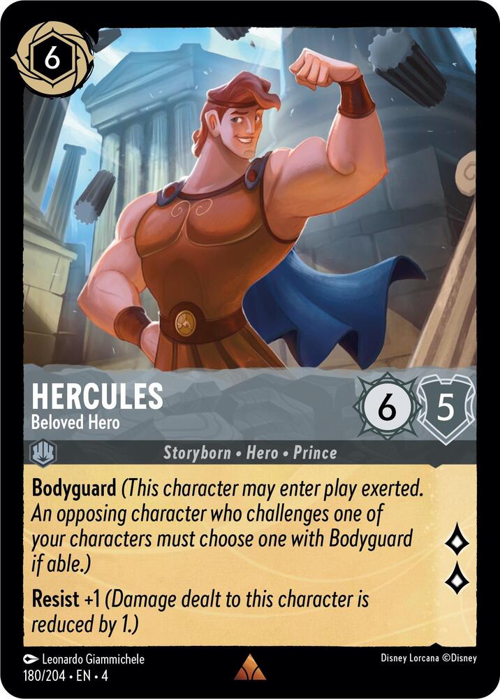 Hercules - Beloved Hero card image