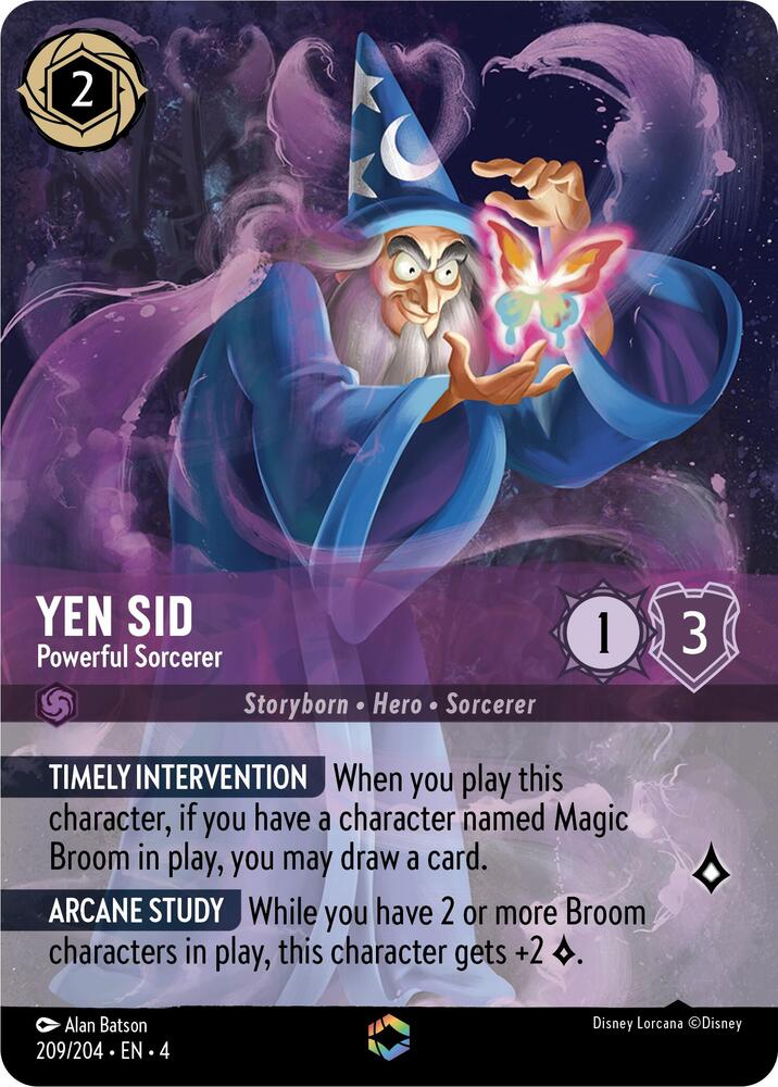 Yen Sid - Powerful Sorcerer (Enchanted) card image