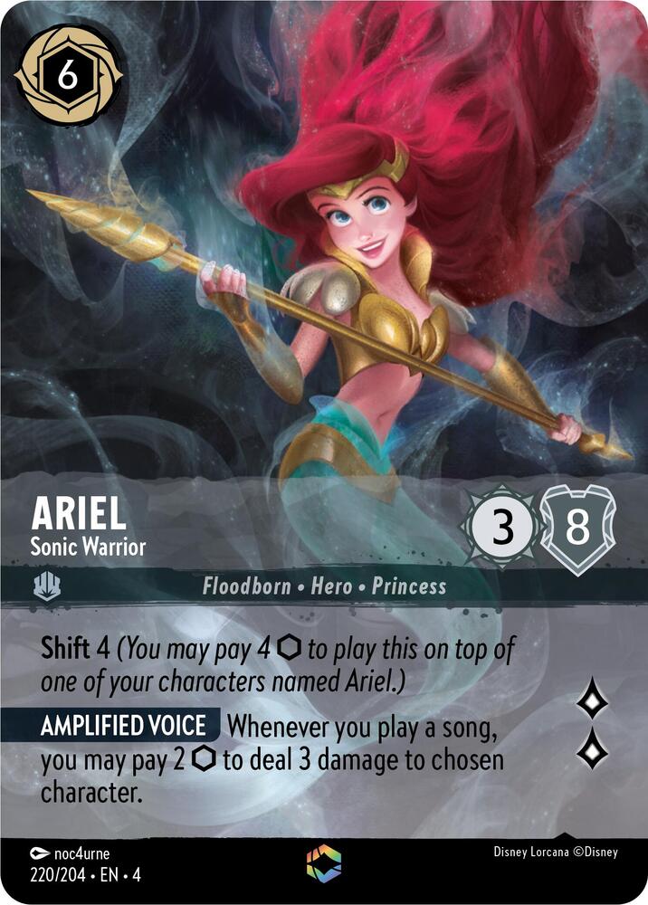 Ariel - Sonic Warrior (Enchanted) card image