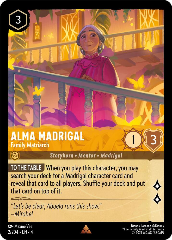 Alma Madrigal - Family Matriarch card image