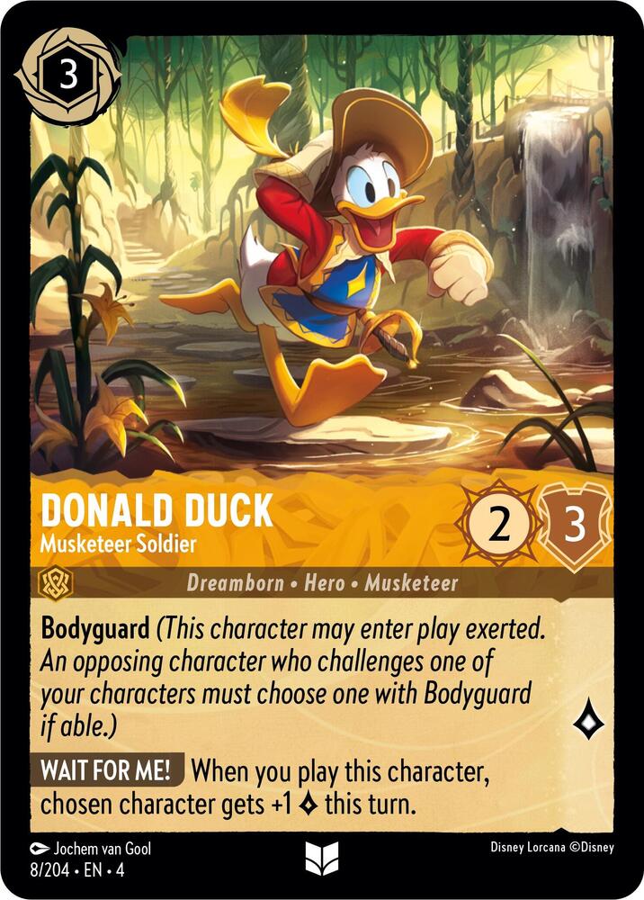 Donald Duck - Musketeer Soldier card image