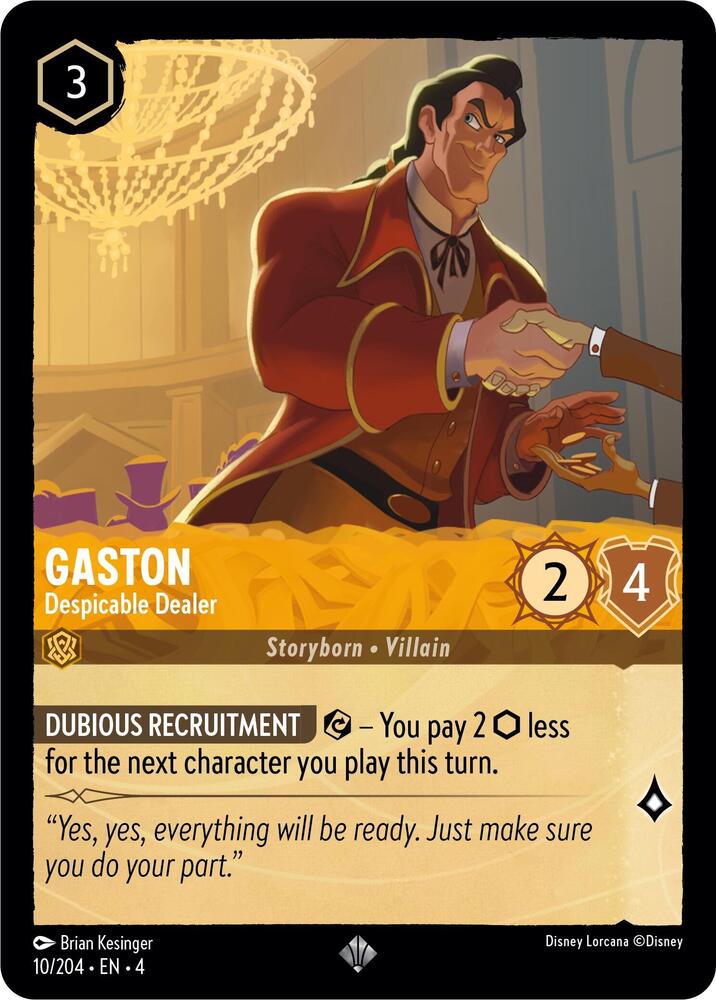 Gaston - Despicable Dealer card image