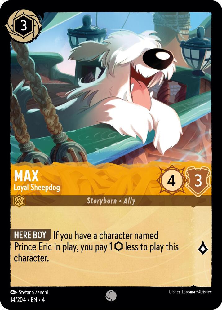 Max - Loyal Sheepdog card image