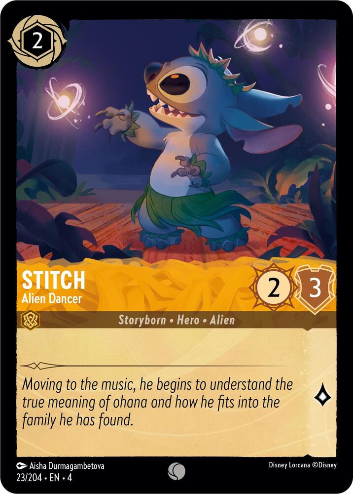 Stitch - Alien Dancer card image