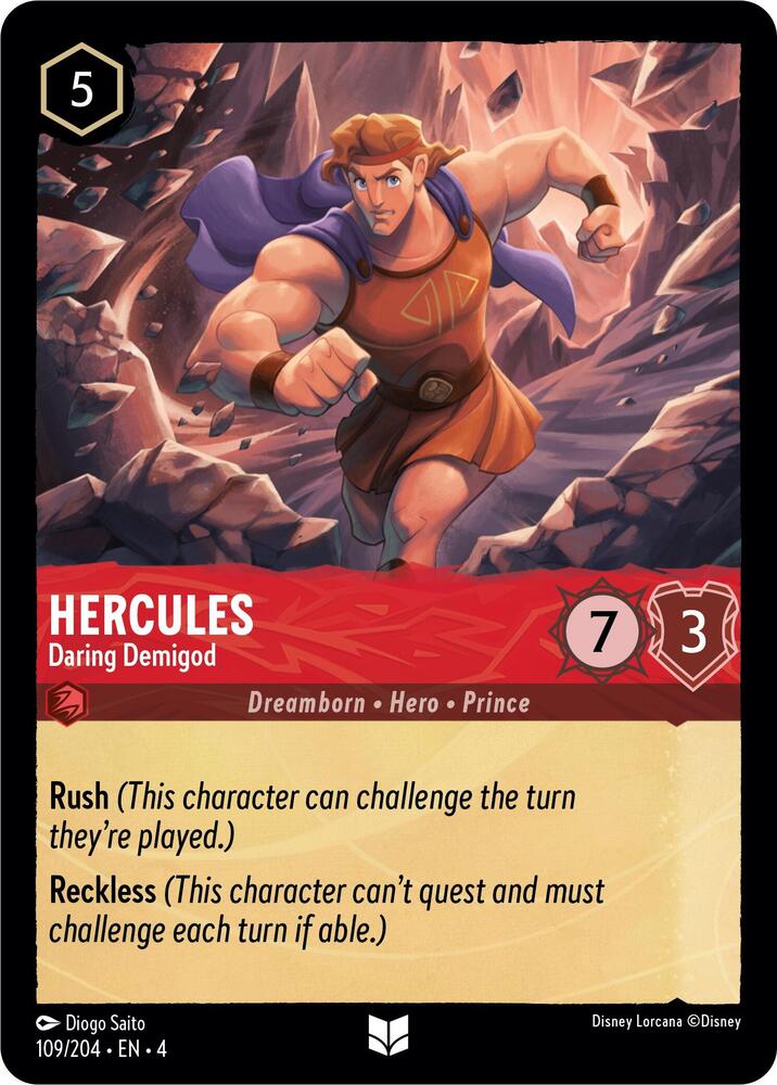Hercules - Daring Demigod card image