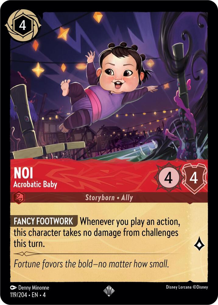 Noi - Acrobatic Baby card image