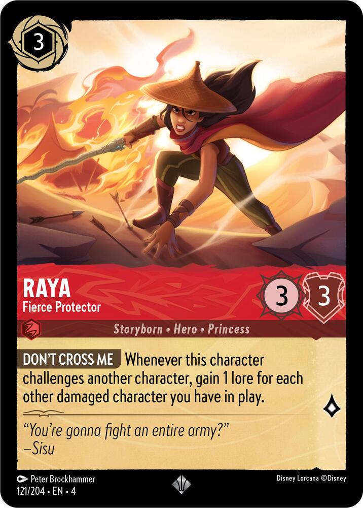 Raya - Fierce Protector card image