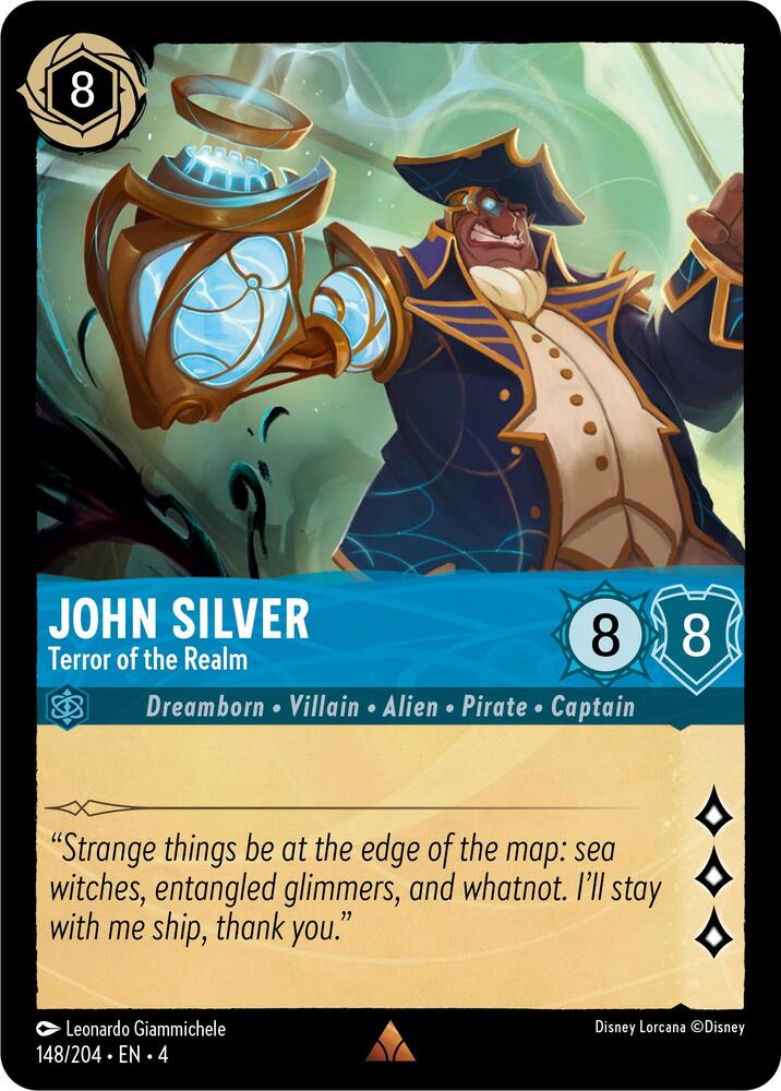 John Silver - Terror of the Realm card image