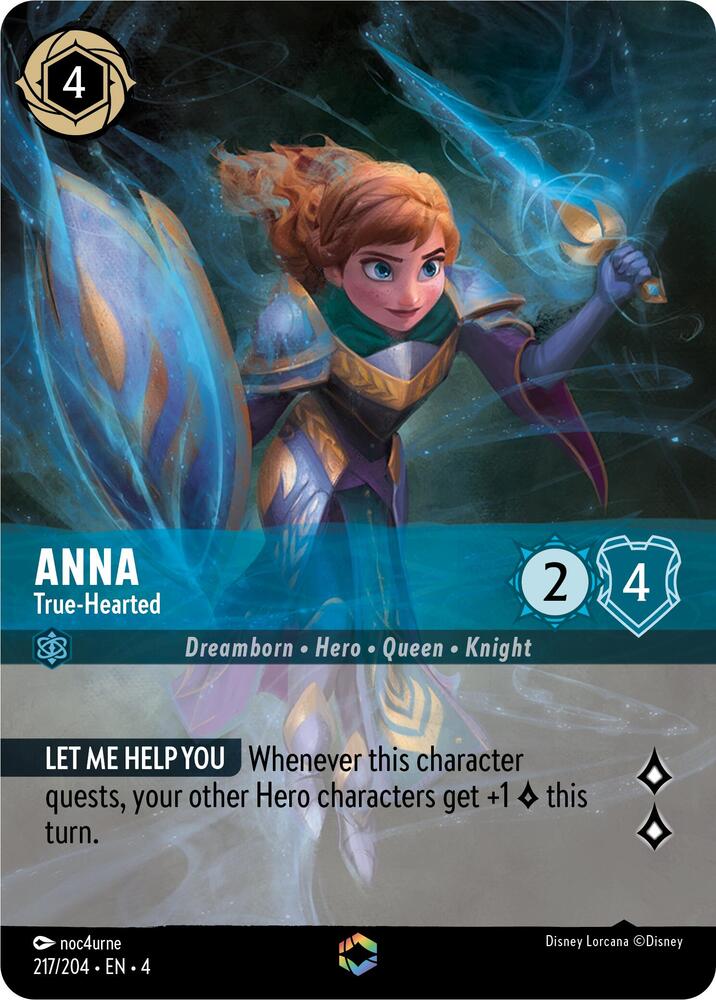 Anna - True-Hearted (Enchanted) card image
