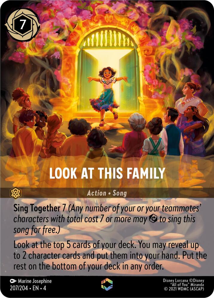 Look at This Family (Enchanted) card image