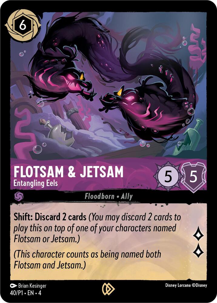 Flotsam & Jetsam - Entangling Eels card image