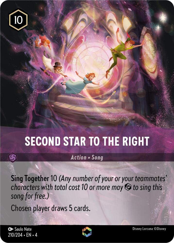 Second Star to the Right (Enchanted) card image