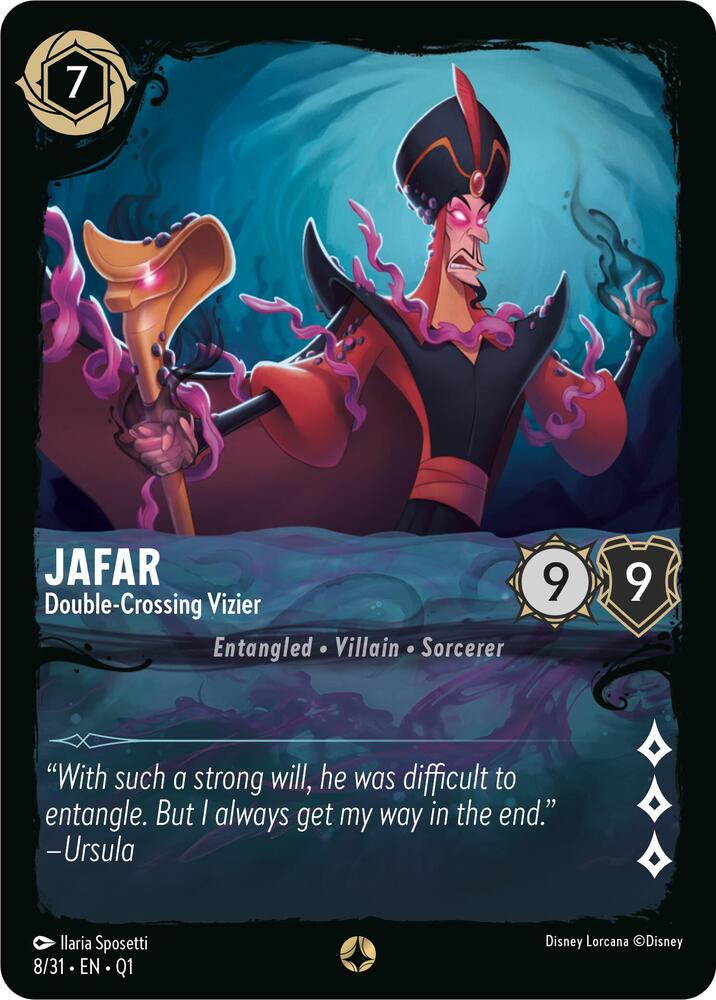 Jafar - Double-Crossing Vizier card image