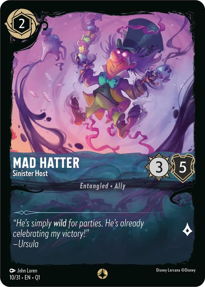 Mad Hatter - Sinister Host card image