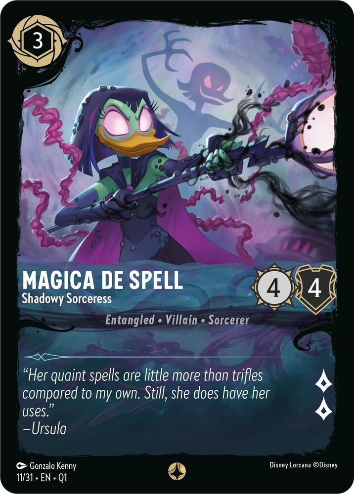 Magica De Spell - Shadowy Sorceress card image