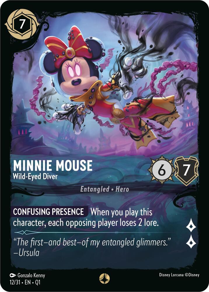 Minnie Mouse - Wild-Eyed Diver card image