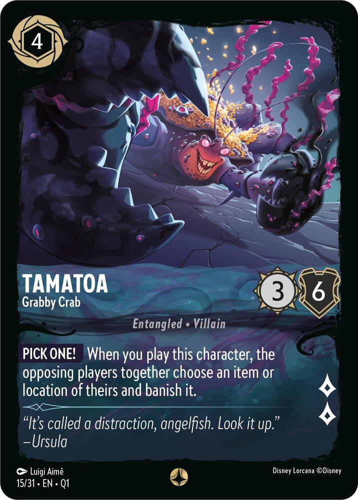 Tamatoa - Grabby Crab card image