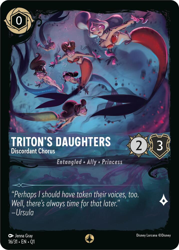 Triton's Daughters - Discordant Chorus card image