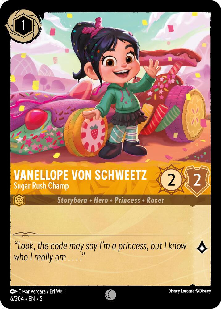 Vanellope von Schweetz - Sugar Rush Champ card image