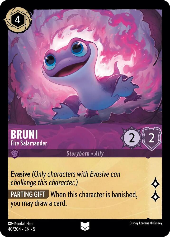 Bruni - Fire Salamander card image