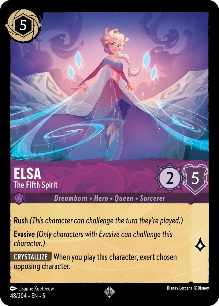 Elsa - The Fifth Spirit card image