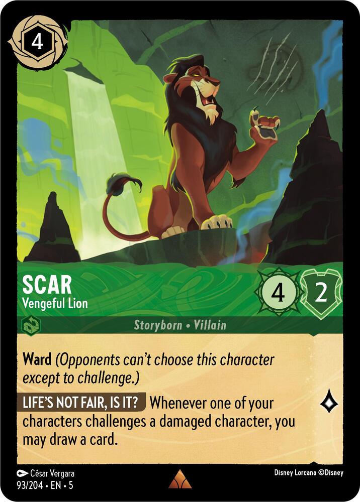 Scar - Vengeful Lion card image