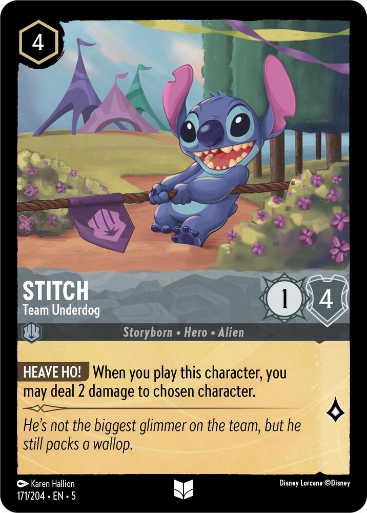 Stitch - Team Underdog card image