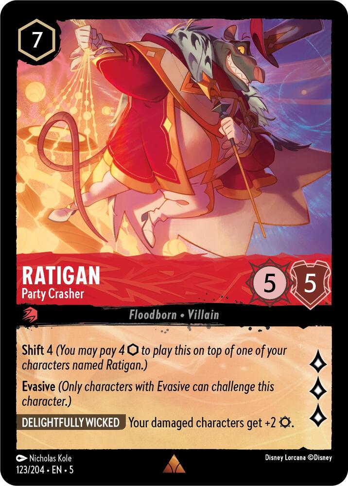 Ratigan - Party Crasher card image