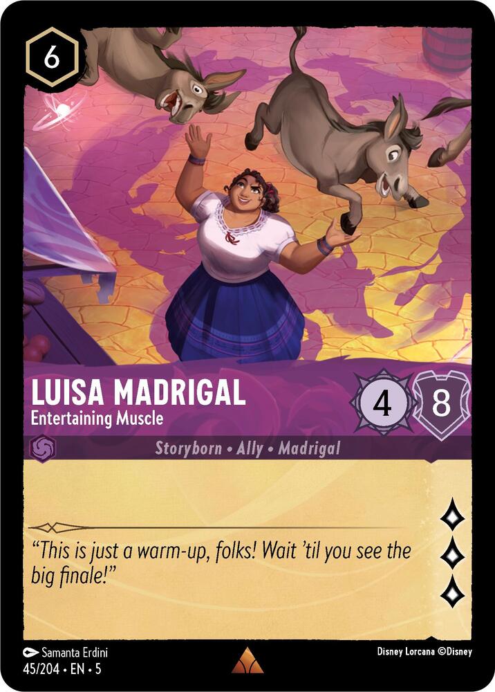 Luisa Madrigal - Entertaining Muscle card image