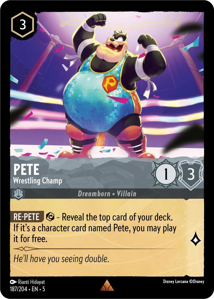 Pete - Wrestling Champ card image